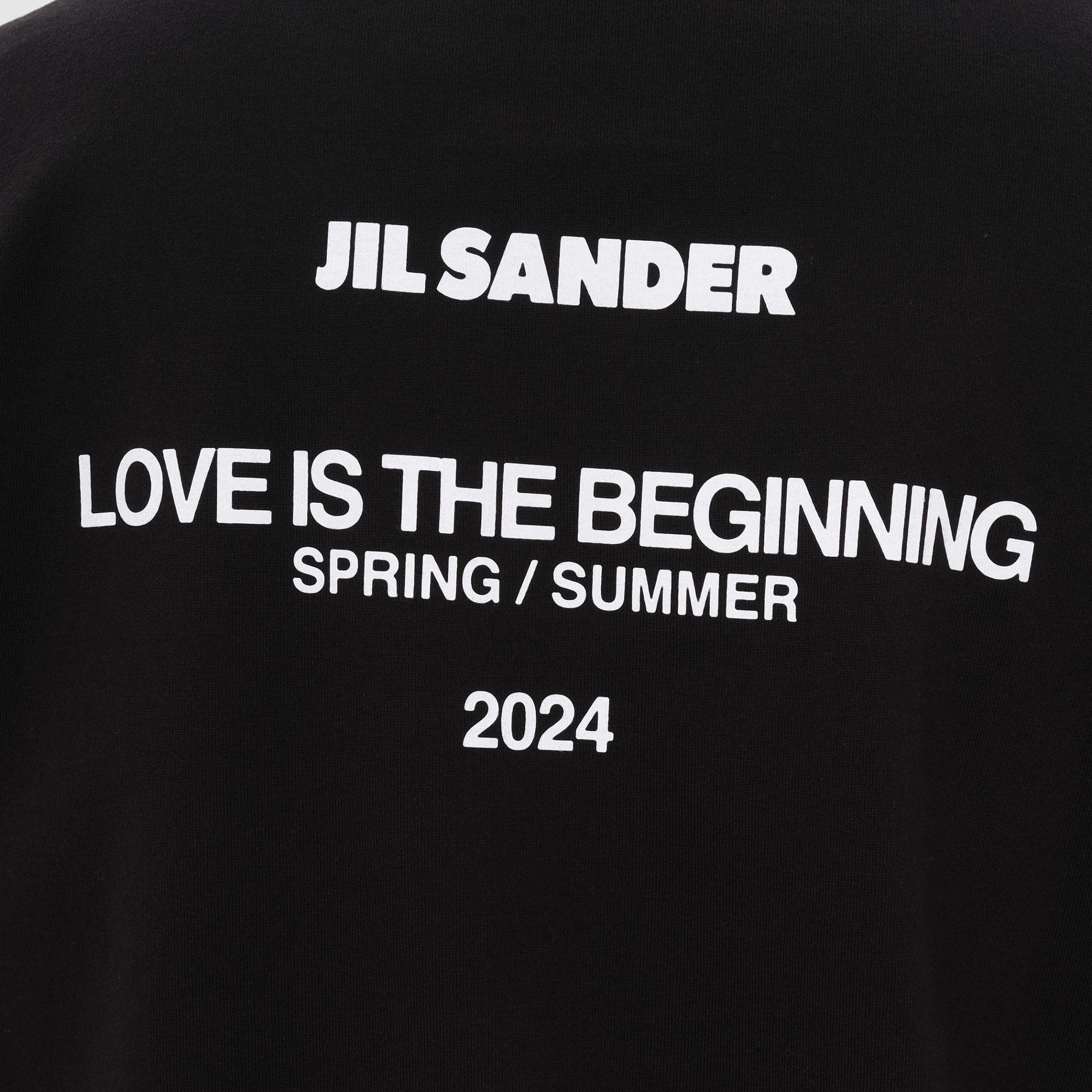 Футболка Jil Sander черная