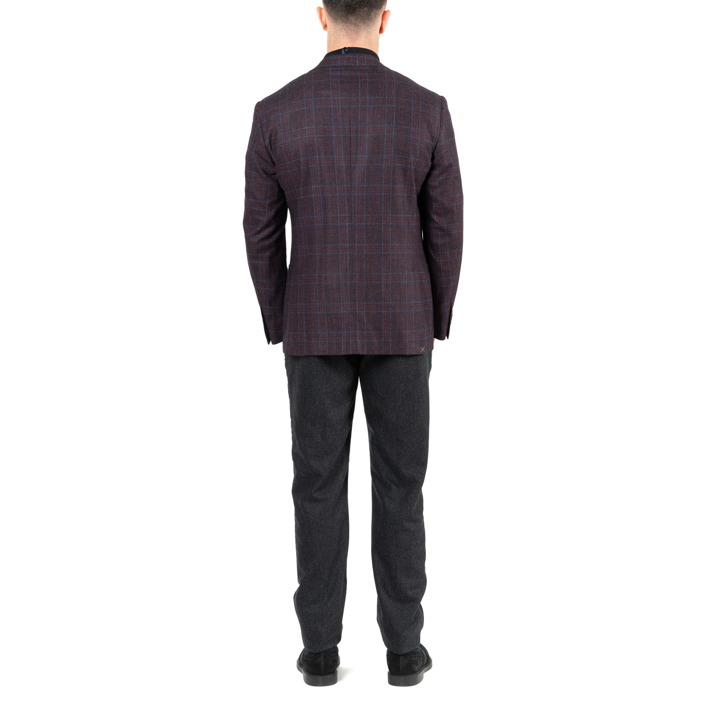 Пиджак Corneliani бордово-серый
