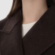 Пальто Acne Studios темно-коричневое