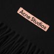 Шарф Acne Studios черный