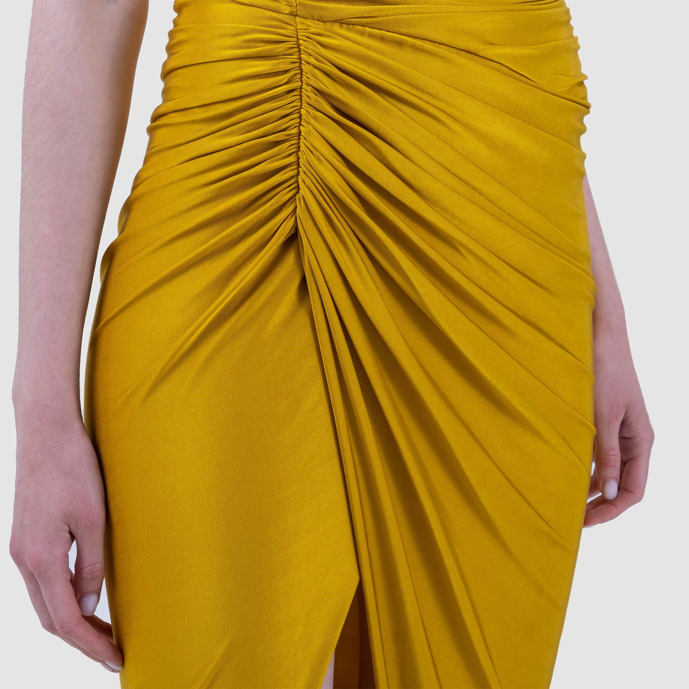 Платье Alexandre Vauthier золотое