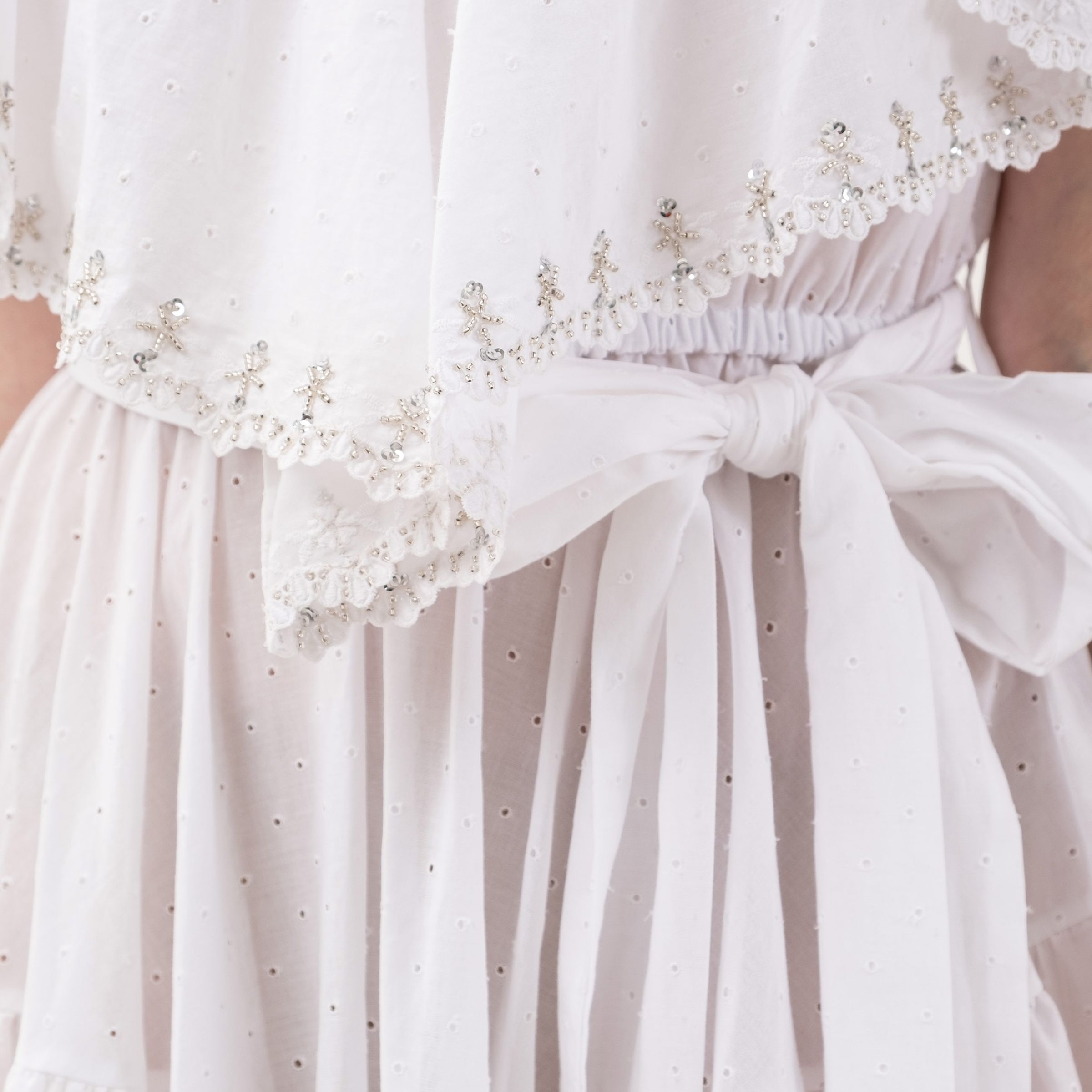 Платье Alexandre Vauthier белое