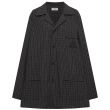 Рубашка Balenciaga темно-коричневая