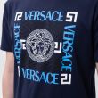 Футболка Versace темно-синяя