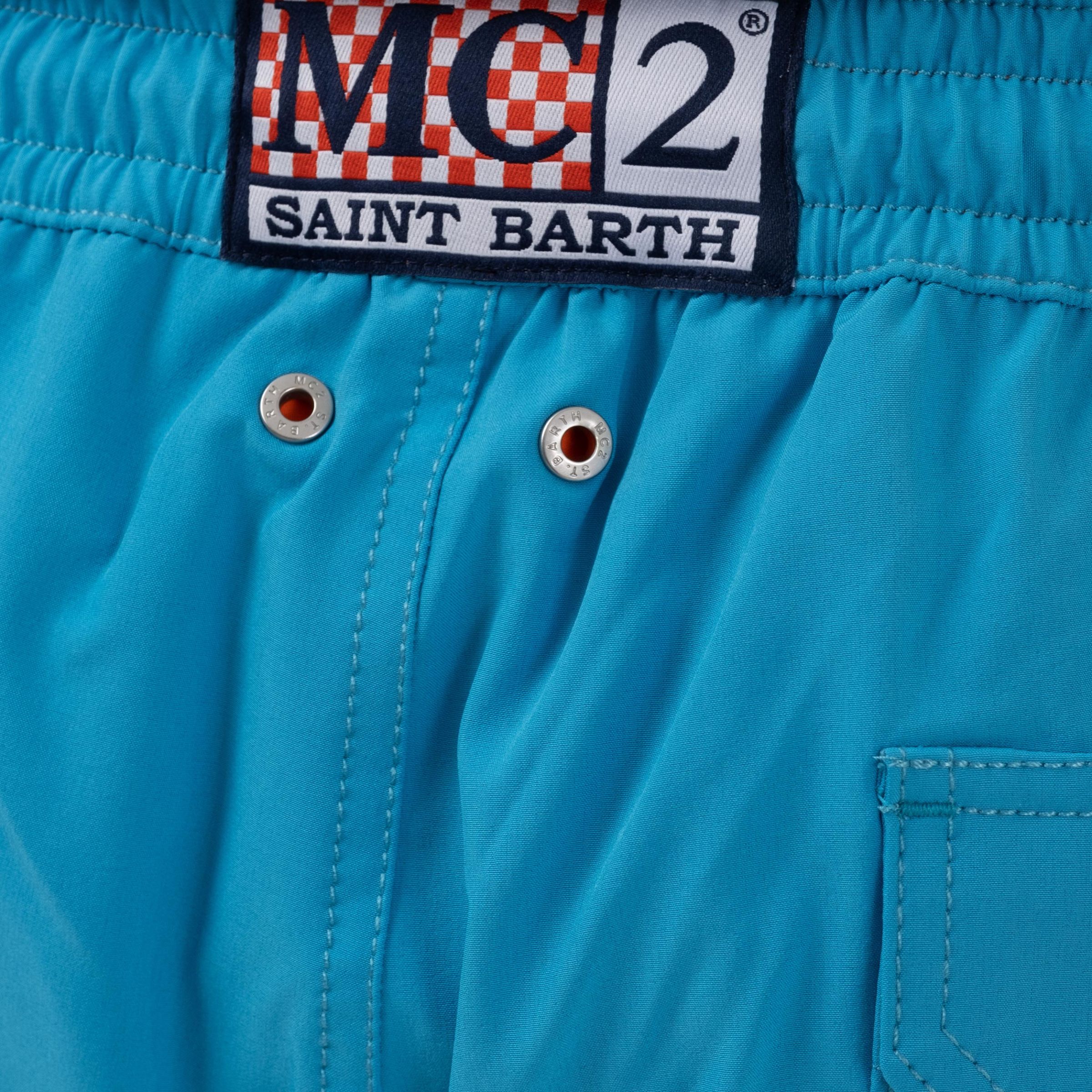 Шорты для плавания MC2SAINT BARTH голубые