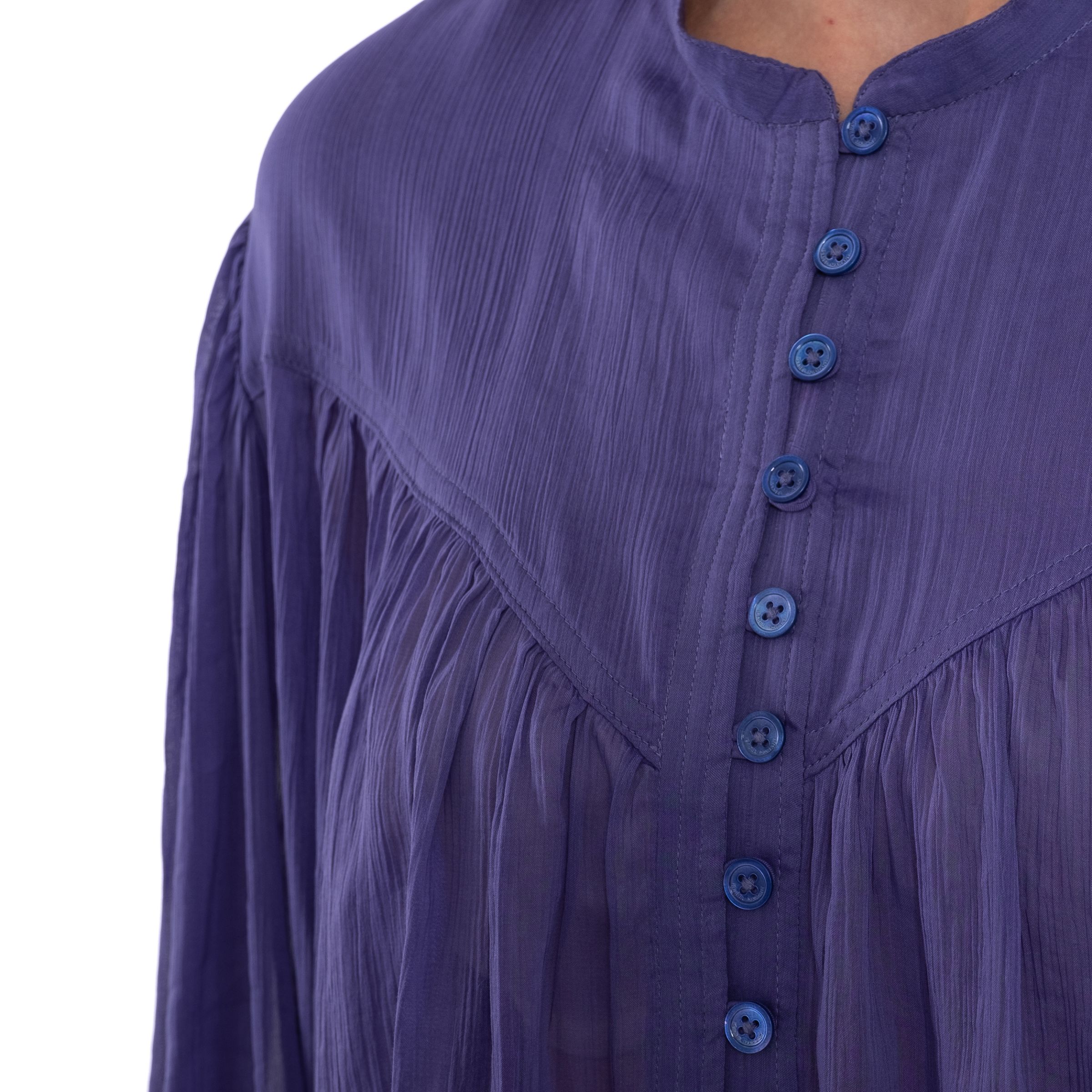Блуза Isabel Marant Kiledia фиолетовая