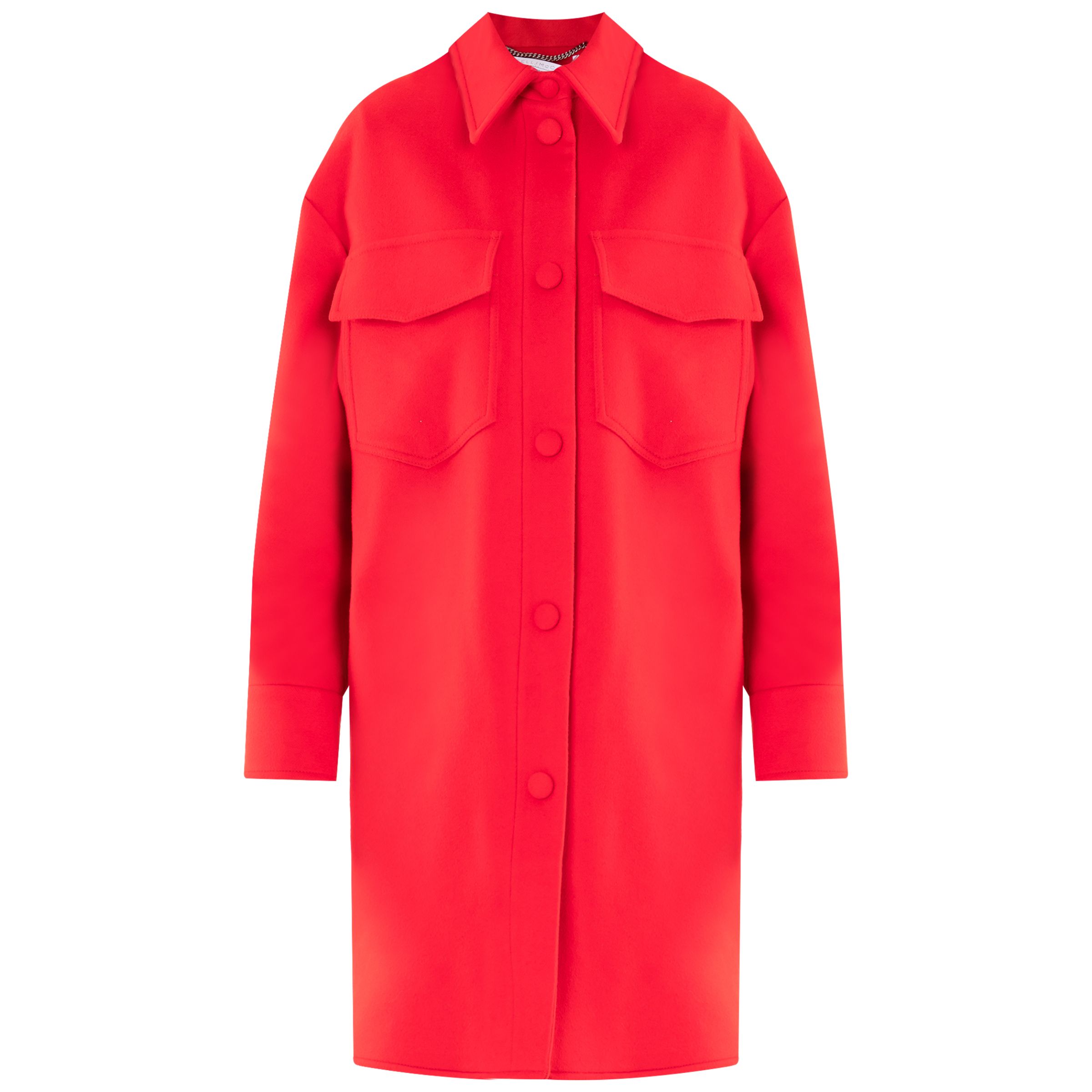 Пальто Stella McCartney Kerry красное