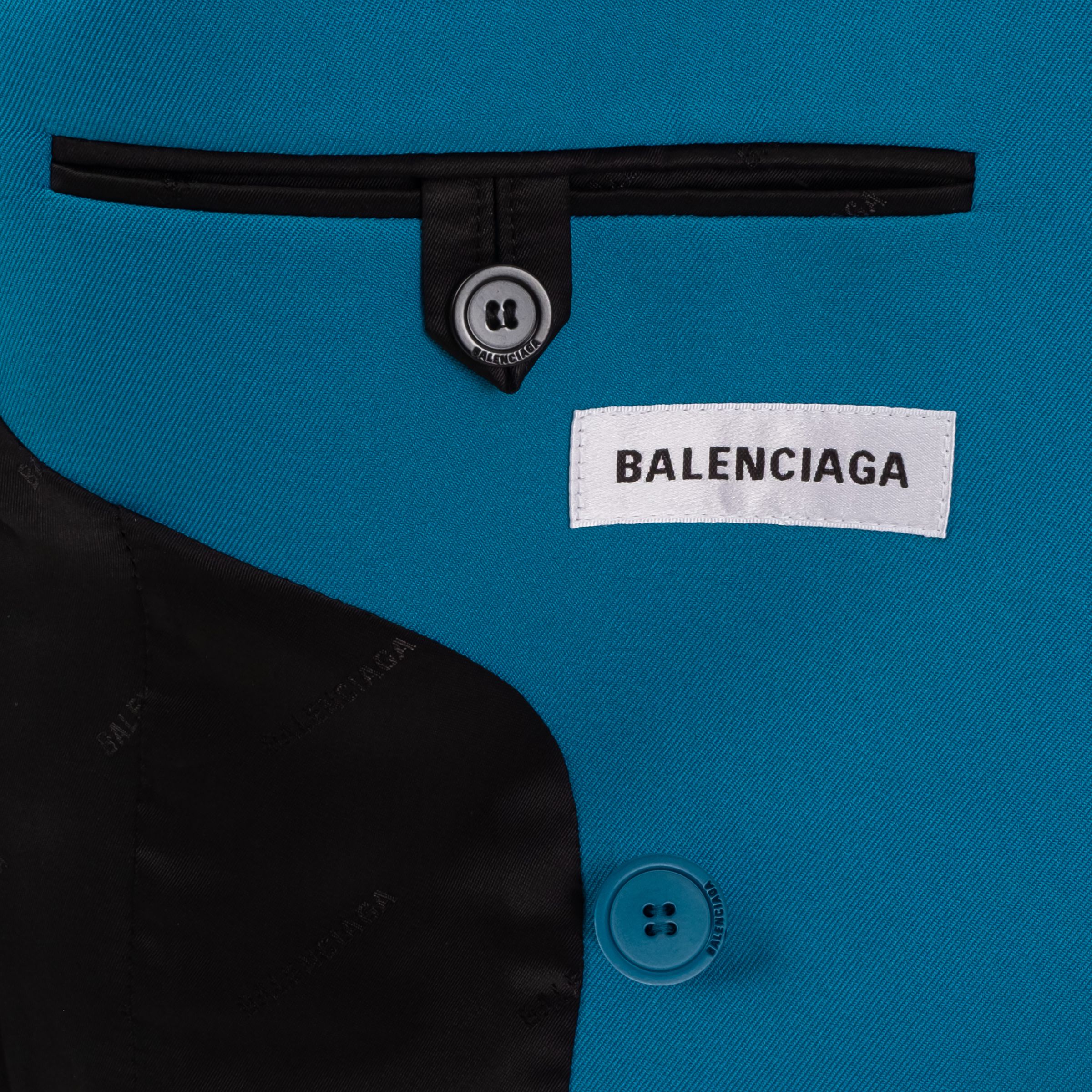 Костюм Balenciaga синій