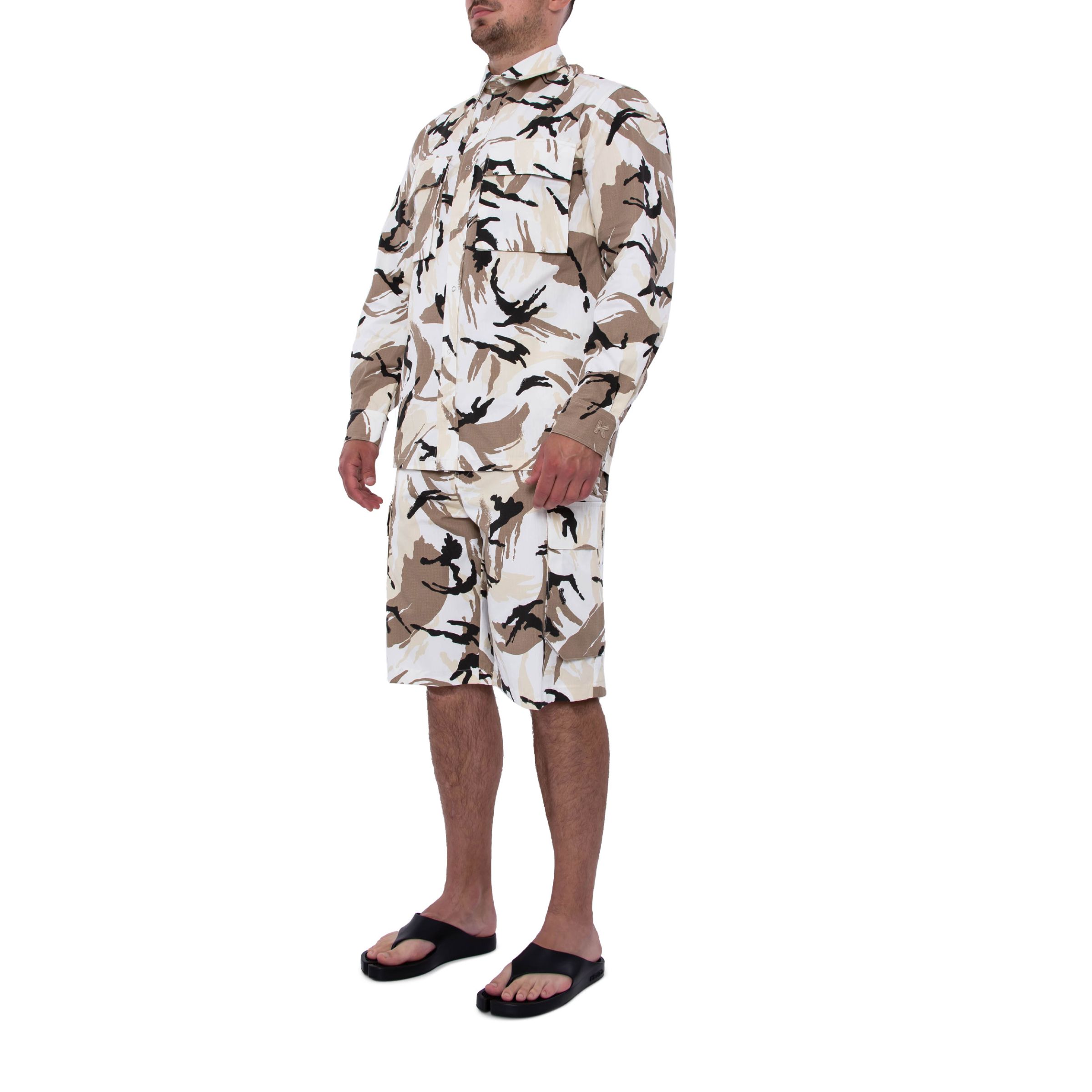 Сорочка з довгими рукавами Kenzo Tropic Camo різнокольорова