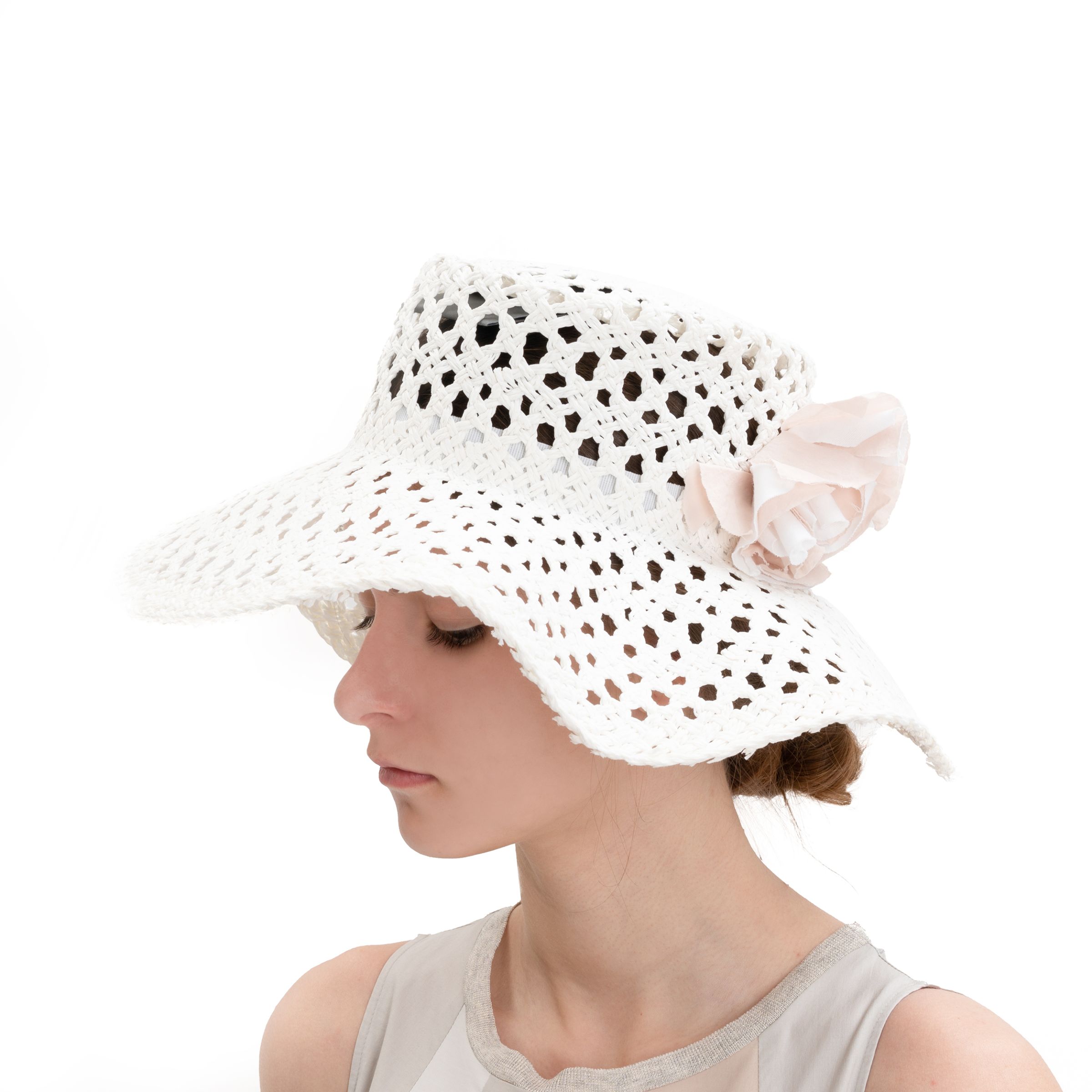 Шляпа Lorena Antoniazzi белая