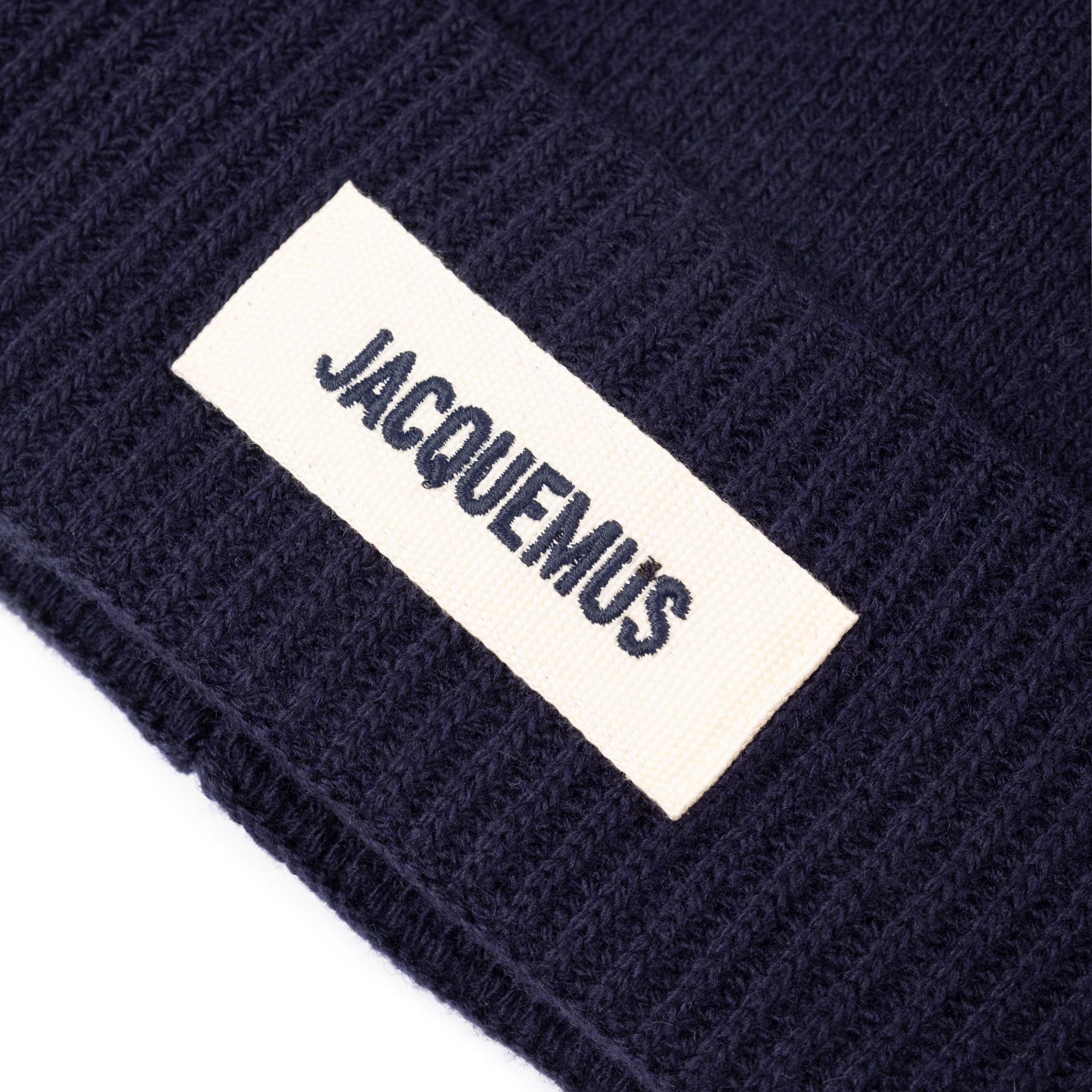 Шапка Jacquemus темно-синяя