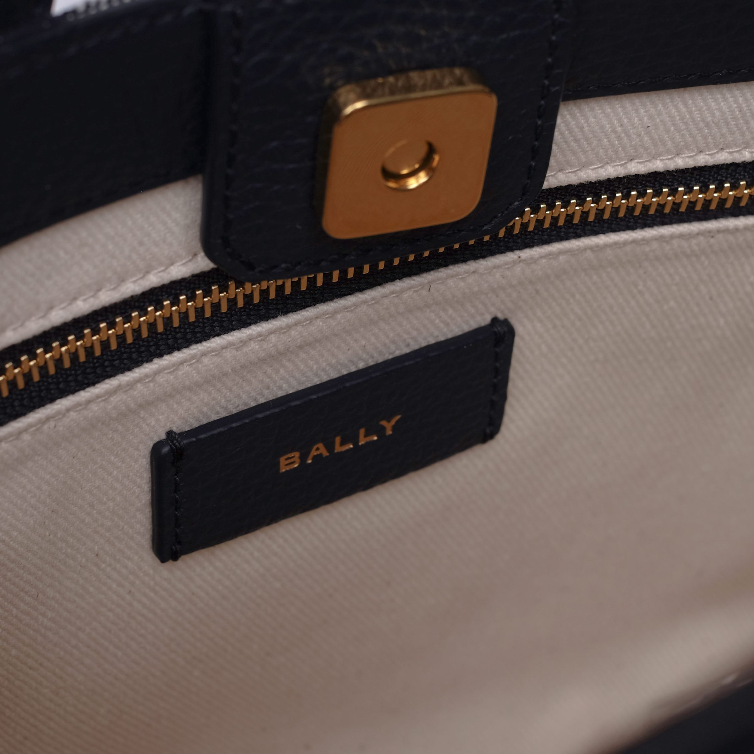 Сумка Bally Bar Minibag темно-синяя