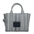 Сумка Marc Jacobs The Monogram Small Tote черно-белая