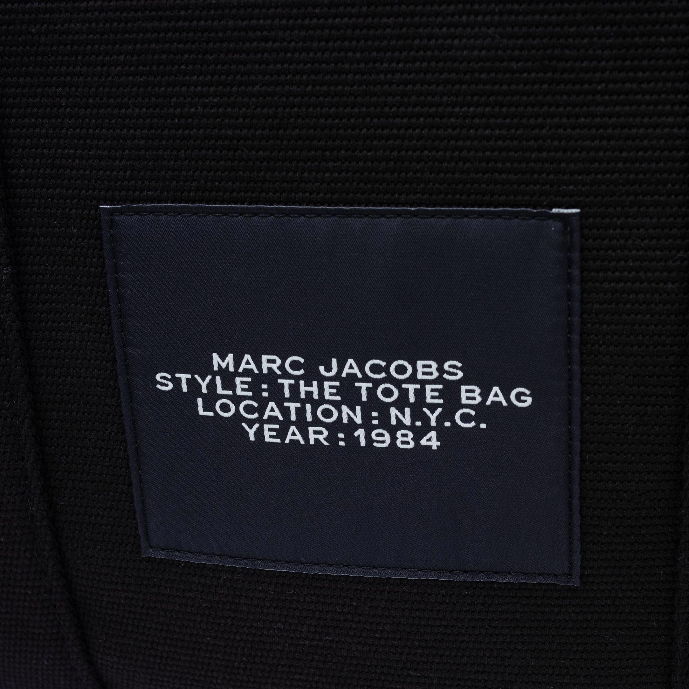Сумка Marc Jacobs Jacquard Large Tote черная