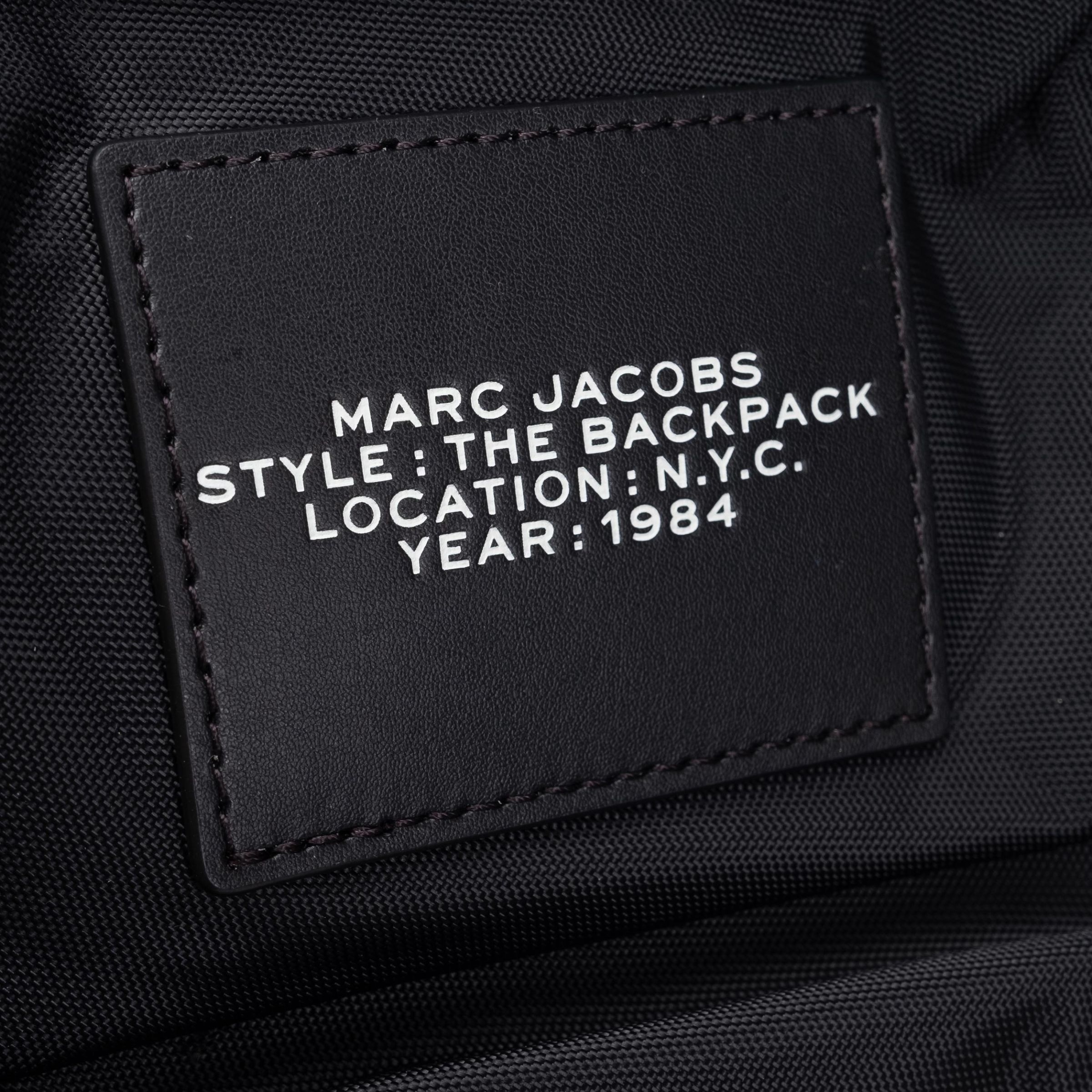Рюкзак Marc Jacobs The Biker Nylon черный