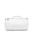 Cумка Marc Jacobs The Monogram Debossed Duffle Bag біла