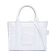 Сумка Marc Jacobs The Monogram Debossed Small Tote біла