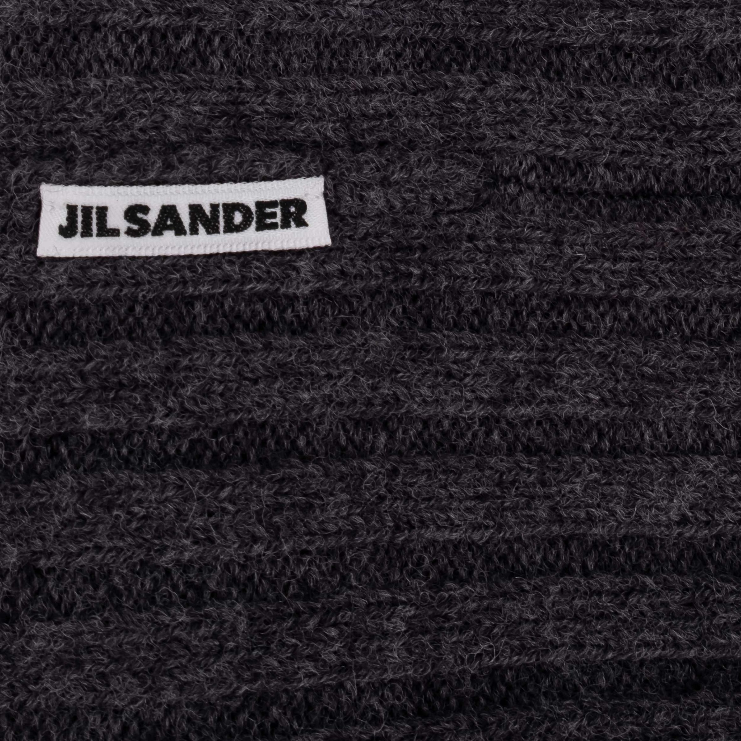 Шапка Jil Sander темно-серая