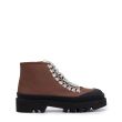 Ботинки Proenza Schouler City Lug Sole коричневые