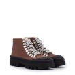 Ботинки Proenza Schouler City Lug Sole коричневые