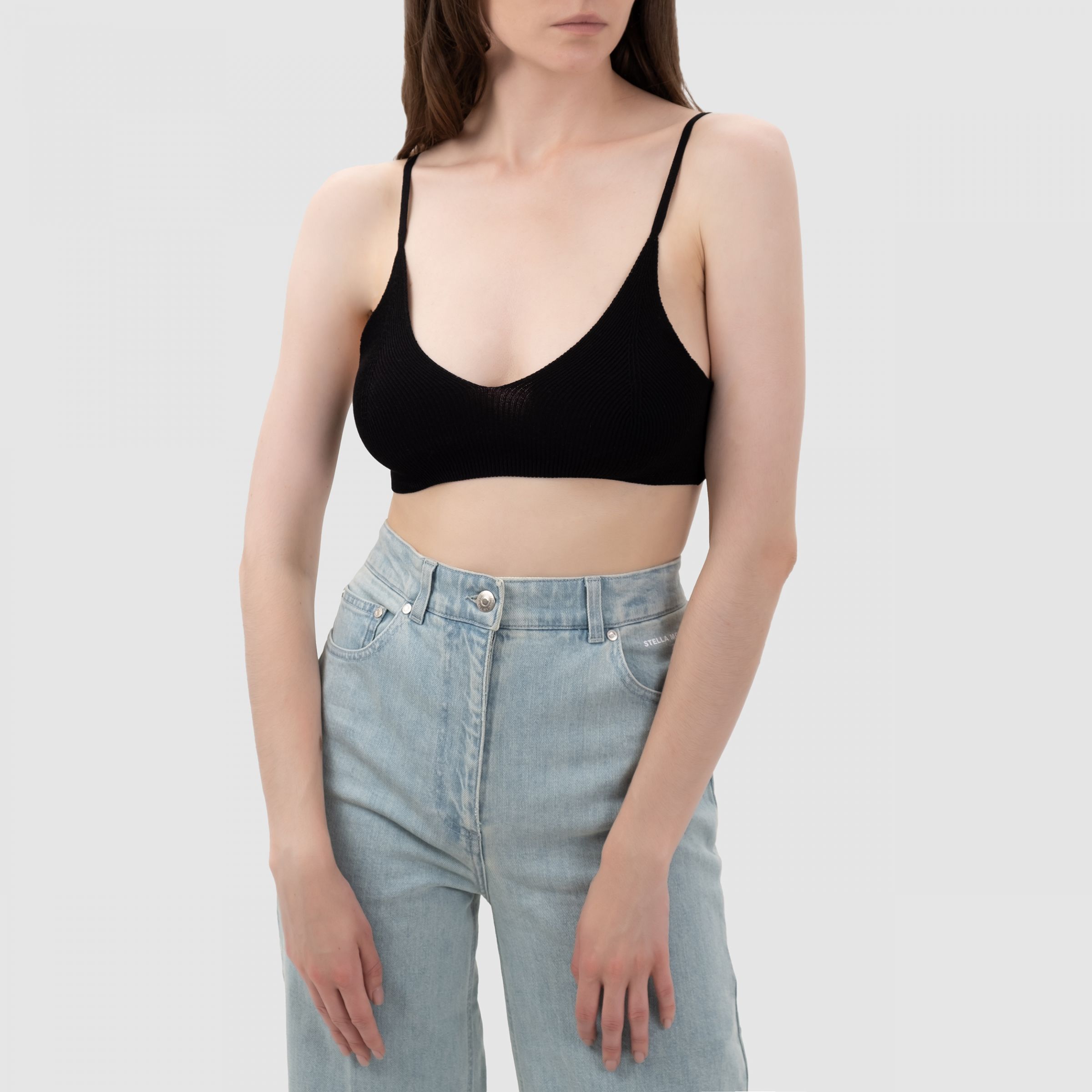 Топ Jacquemus Valensole  черный