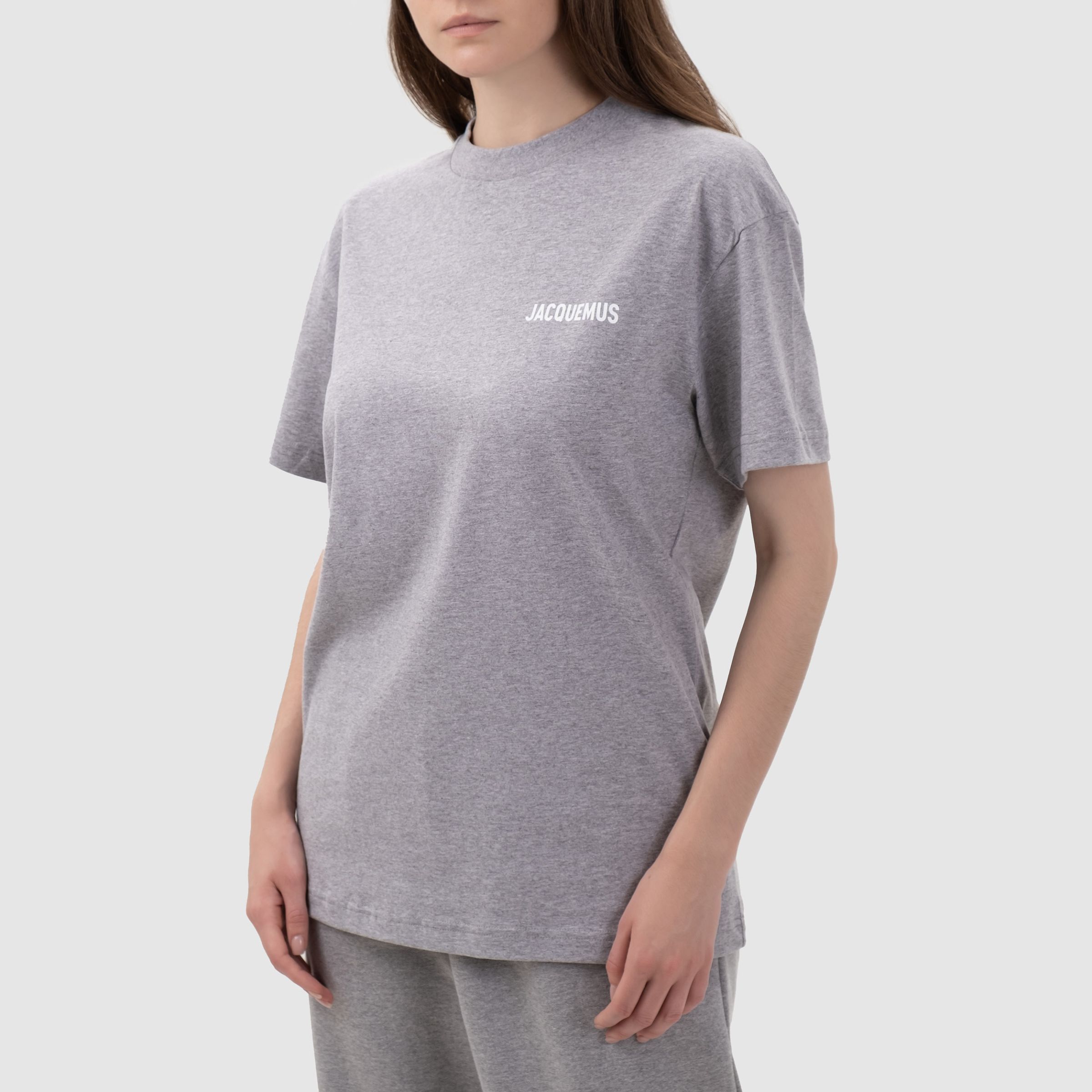 Футболка Jacquemus серая