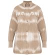 Рубашка Stella McCartney Tie-Dye бежевая