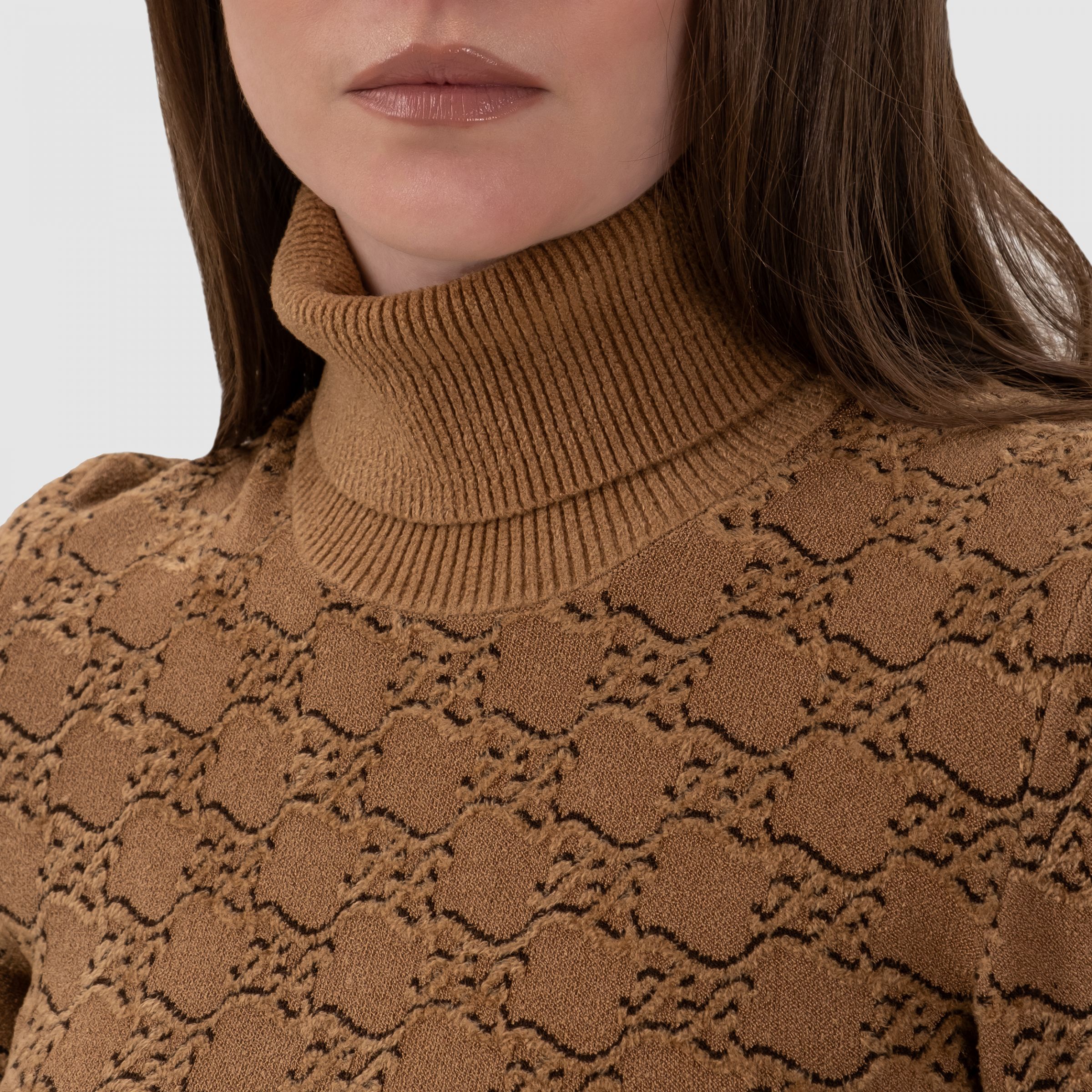 Гольф Fendi коричневый