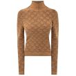 Гольф Fendi коричневый