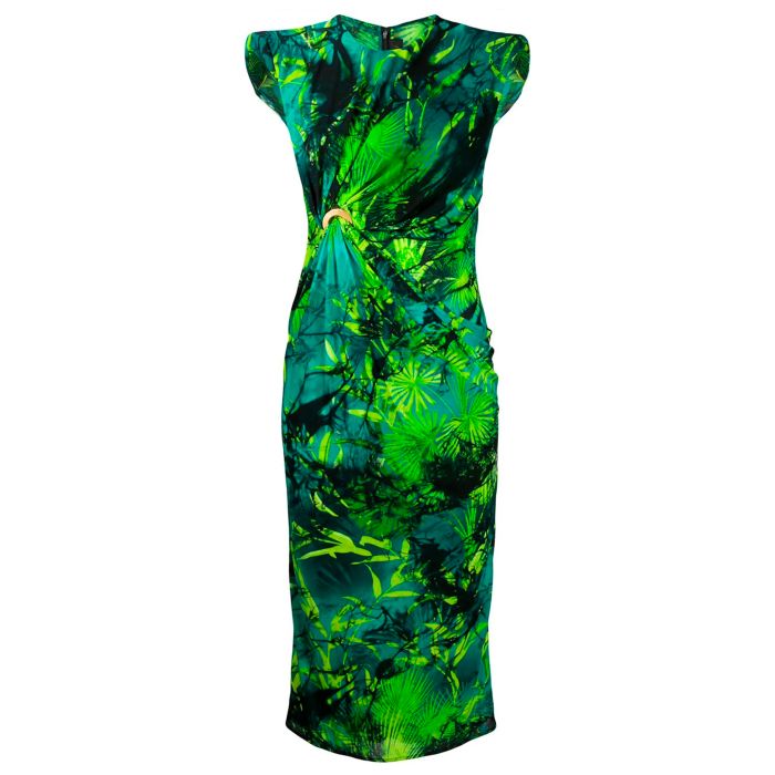 Платье Versace зеленое
