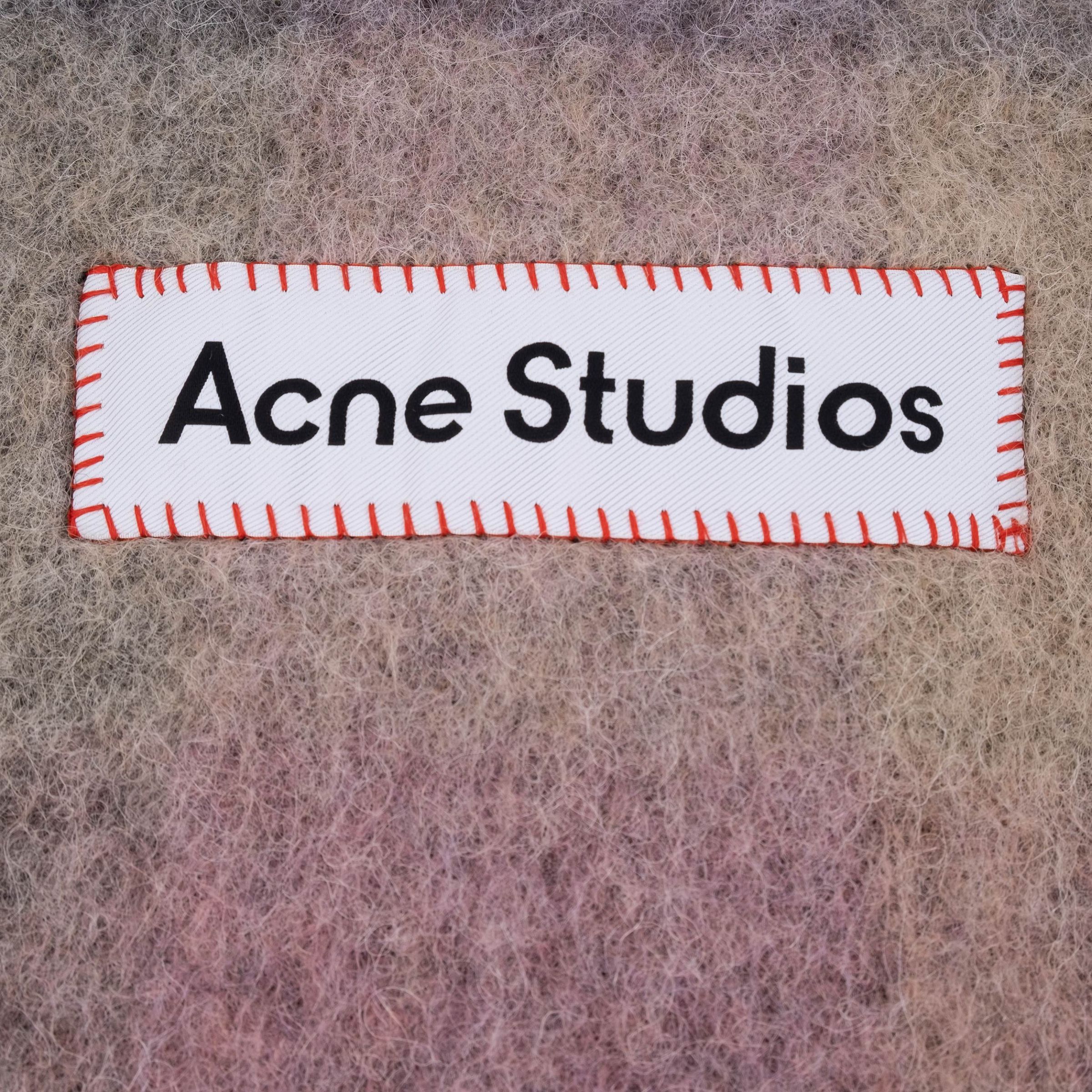 Шарф Acne Studios разноцветный