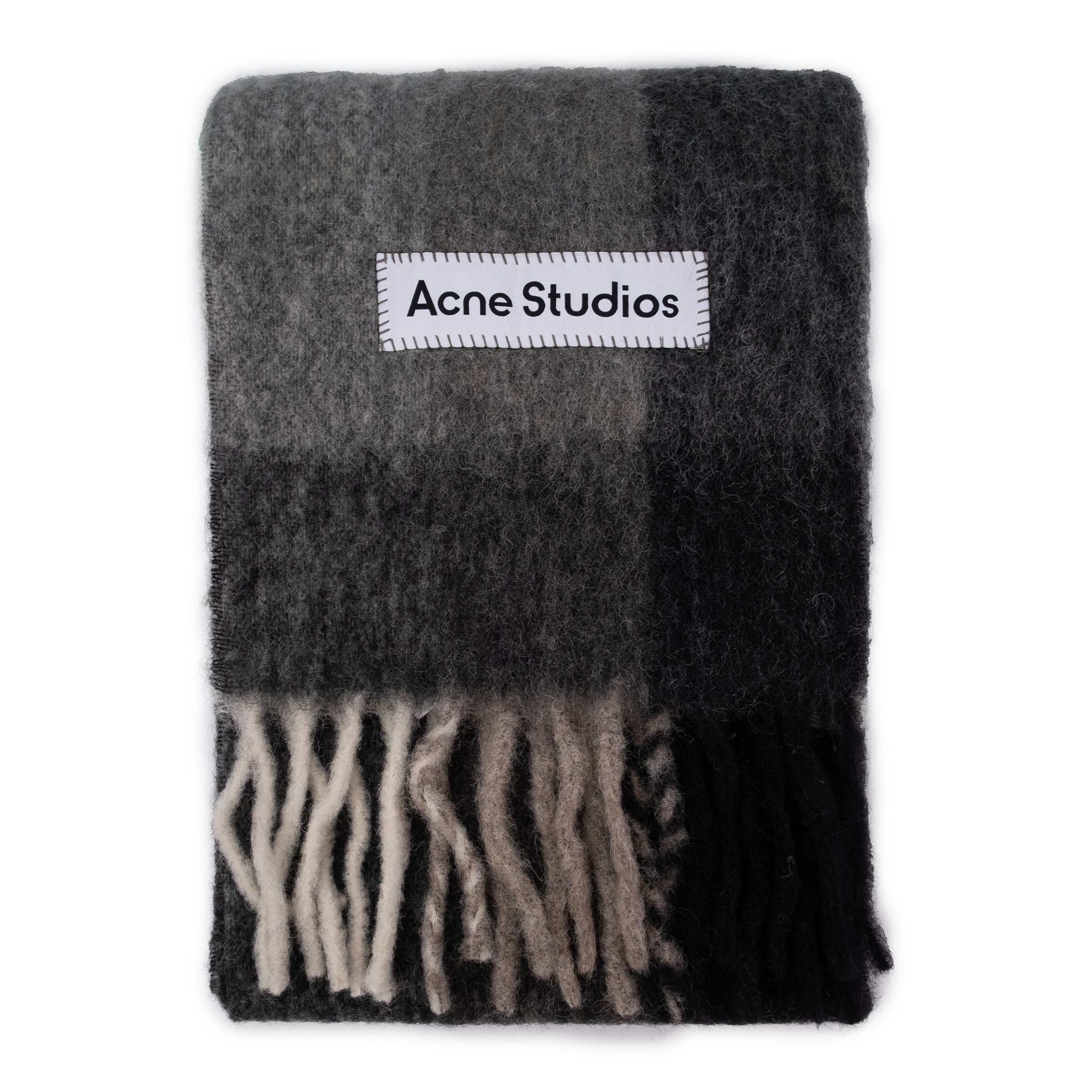 Шарф Acne Studios серый