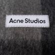 Шарф Acne Studios серый