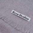 Шарф Acne Studios серый