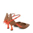 Туфли Casadei K Blade Penny бежевые
