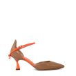 Туфли Casadei K Blade Penny бежевые