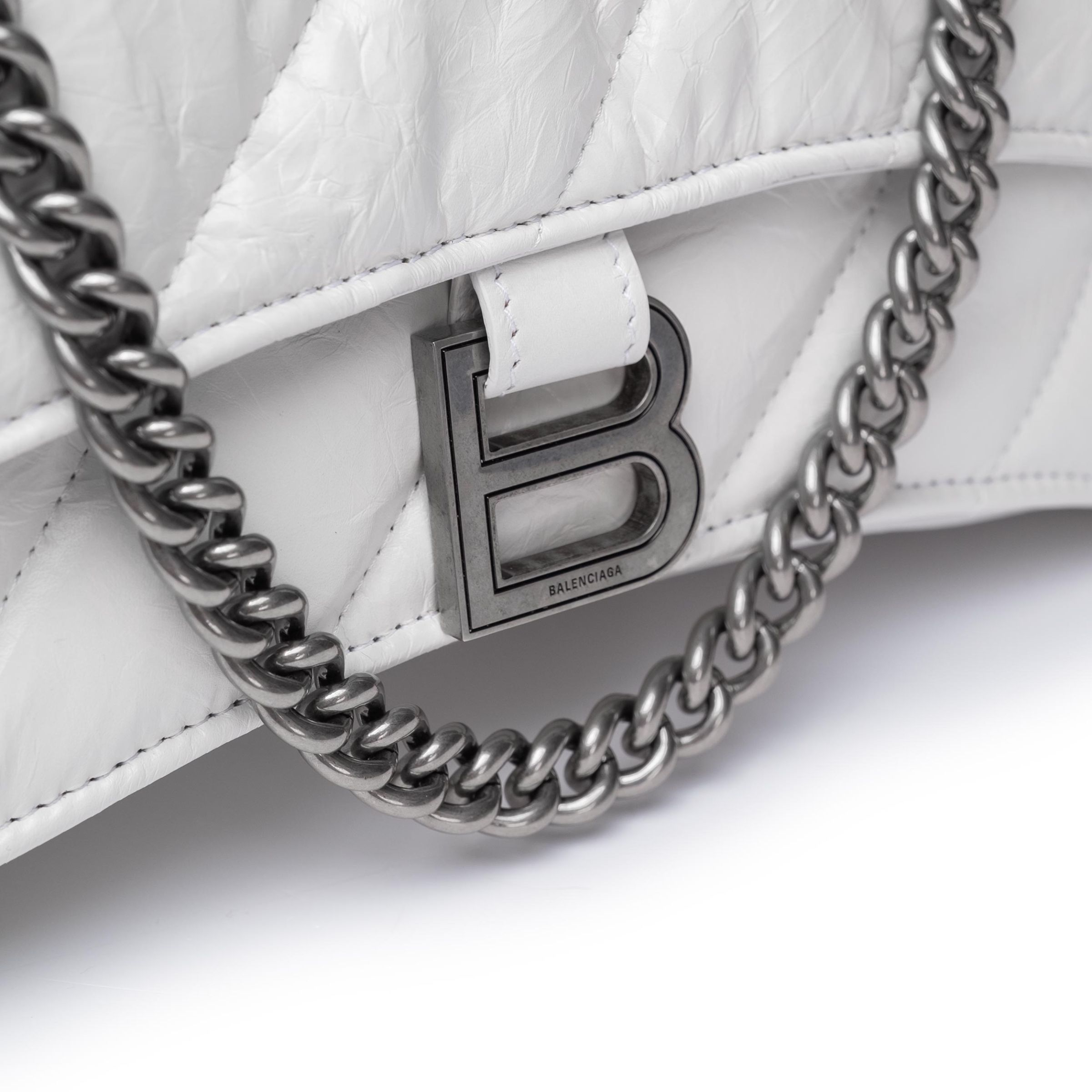 Сумка Balenciaga Crush белая