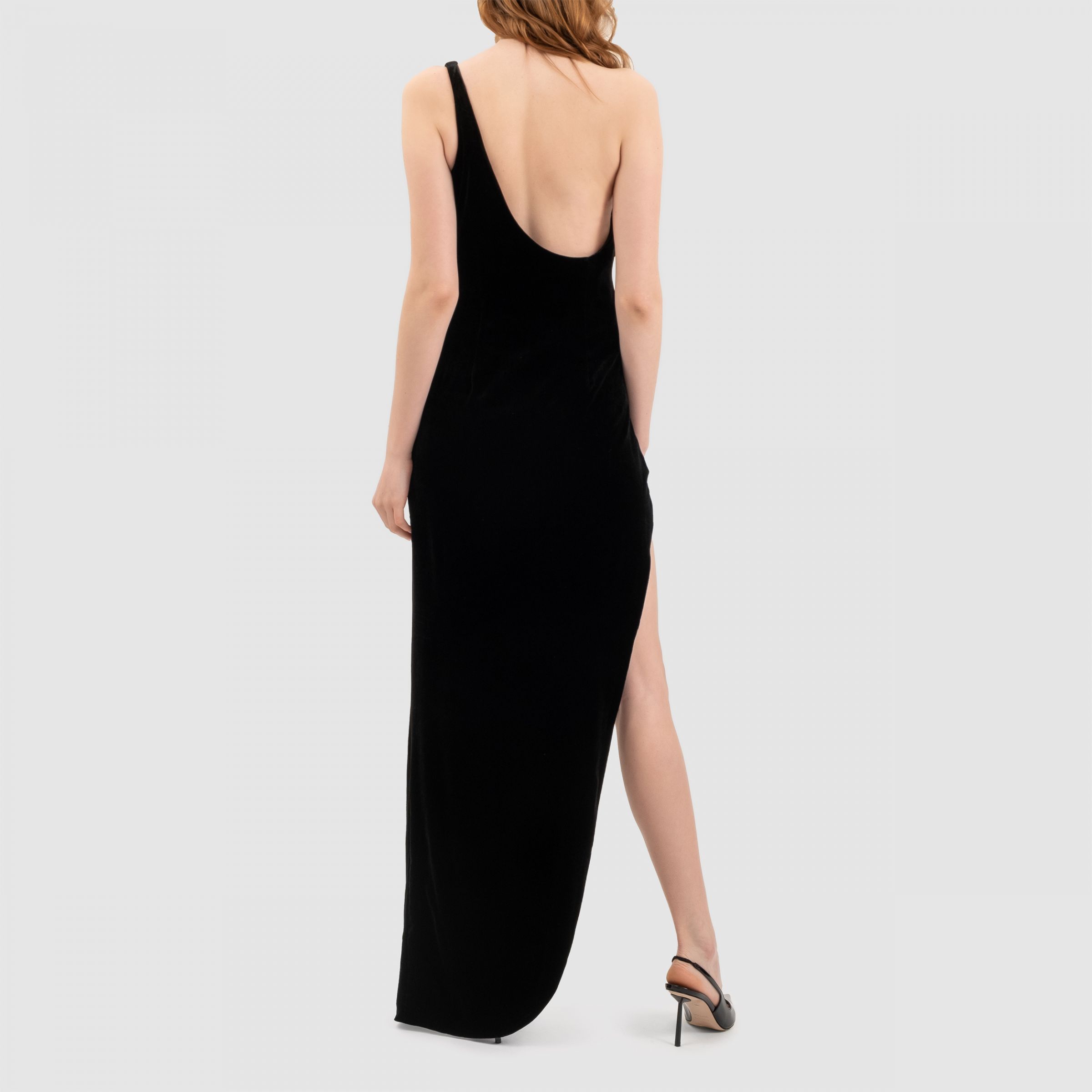 Платье Alessandra Rich черное