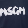 Футболка MSGM темно-синя