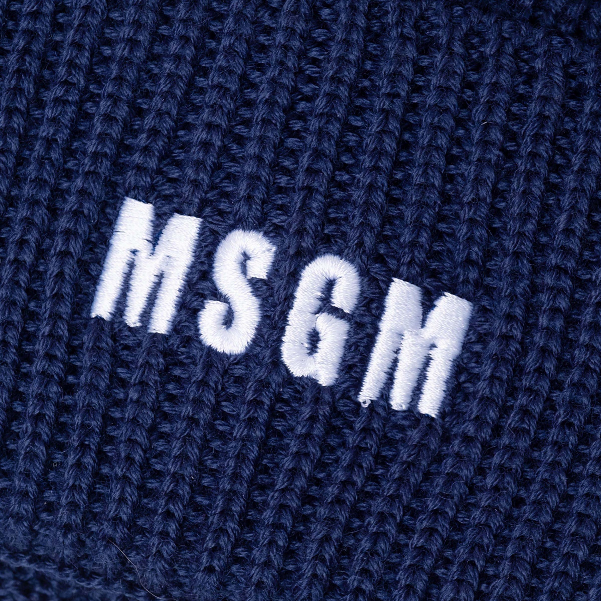 Шапка MSGM синяя