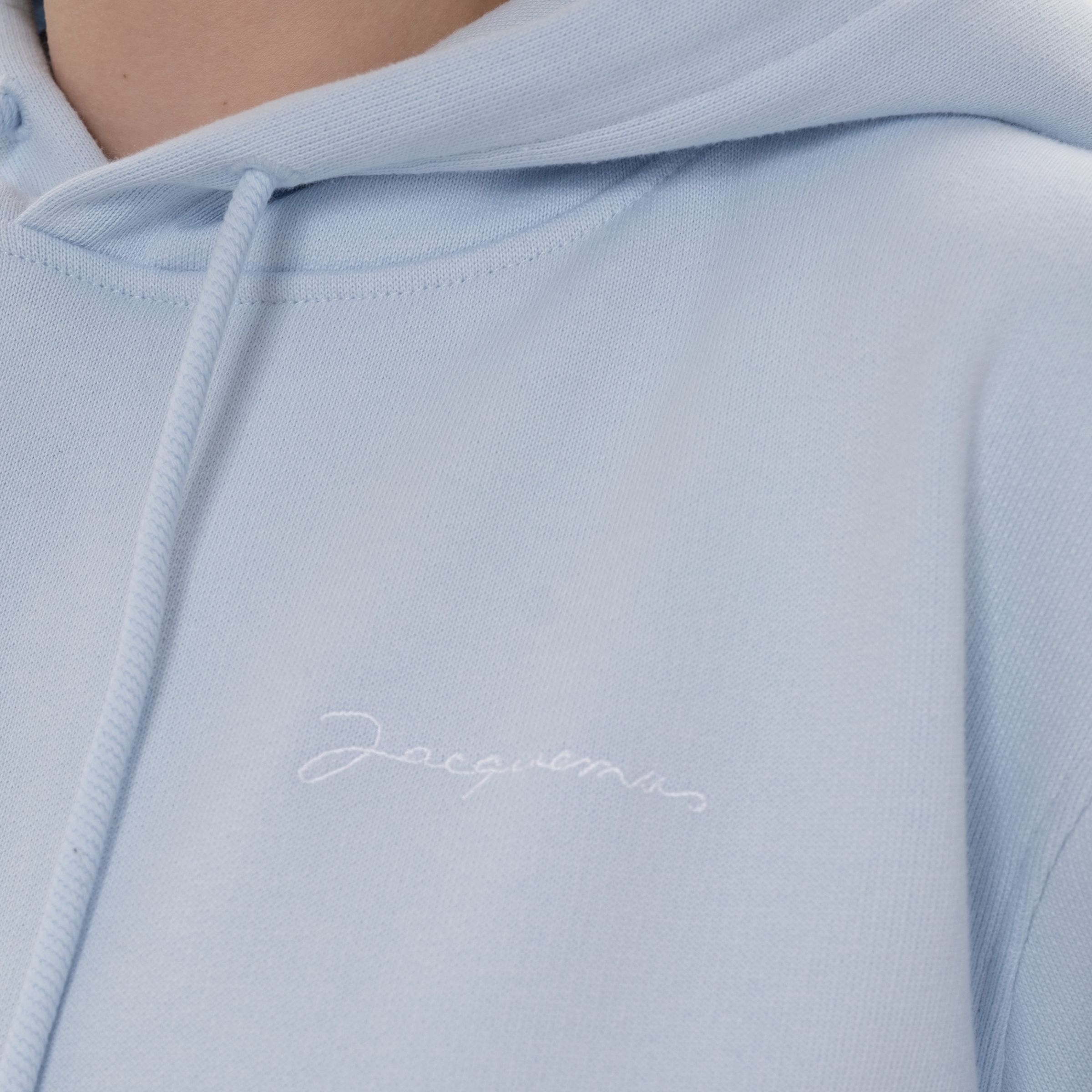 Худи Jacquemus голубое