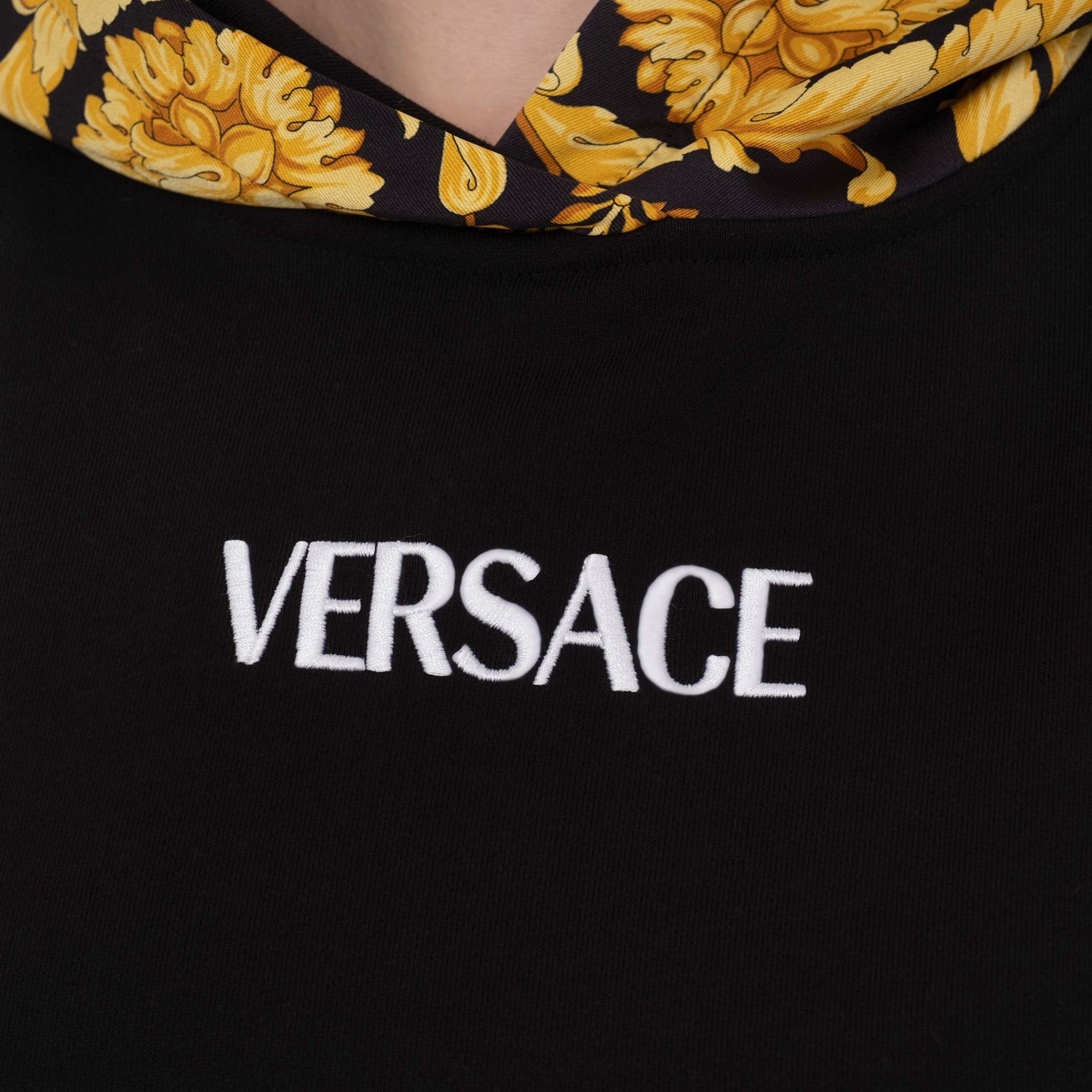 Худи Versace черное