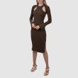 Платье 3.1 Phillip Lim коричневое