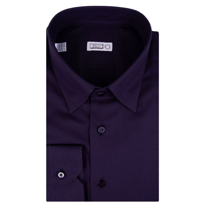 Рубашка с длинными рукавами Zilli фиолетовая