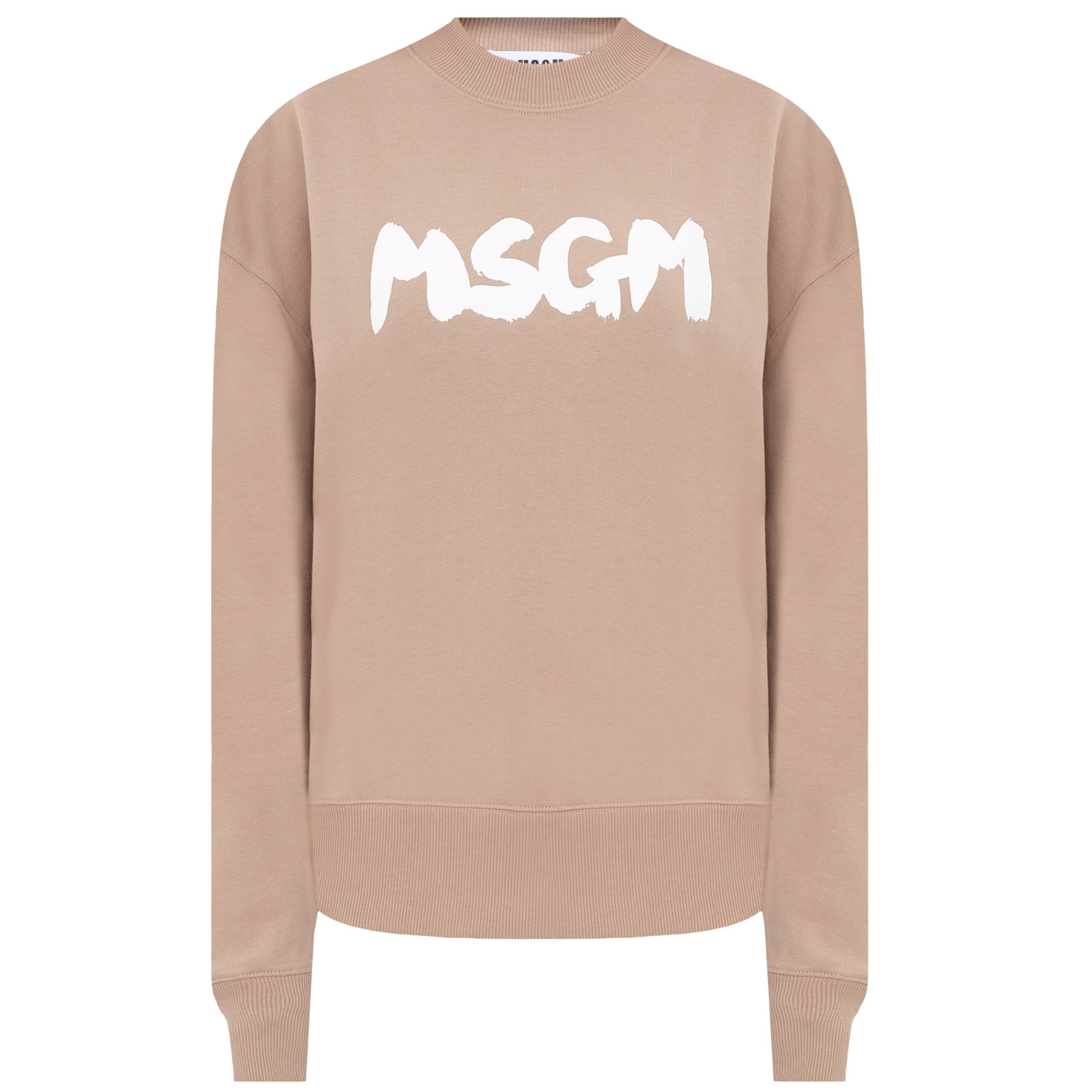 Свитшот MSGM бежевый