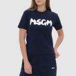 Футболка MSGM темно-синя