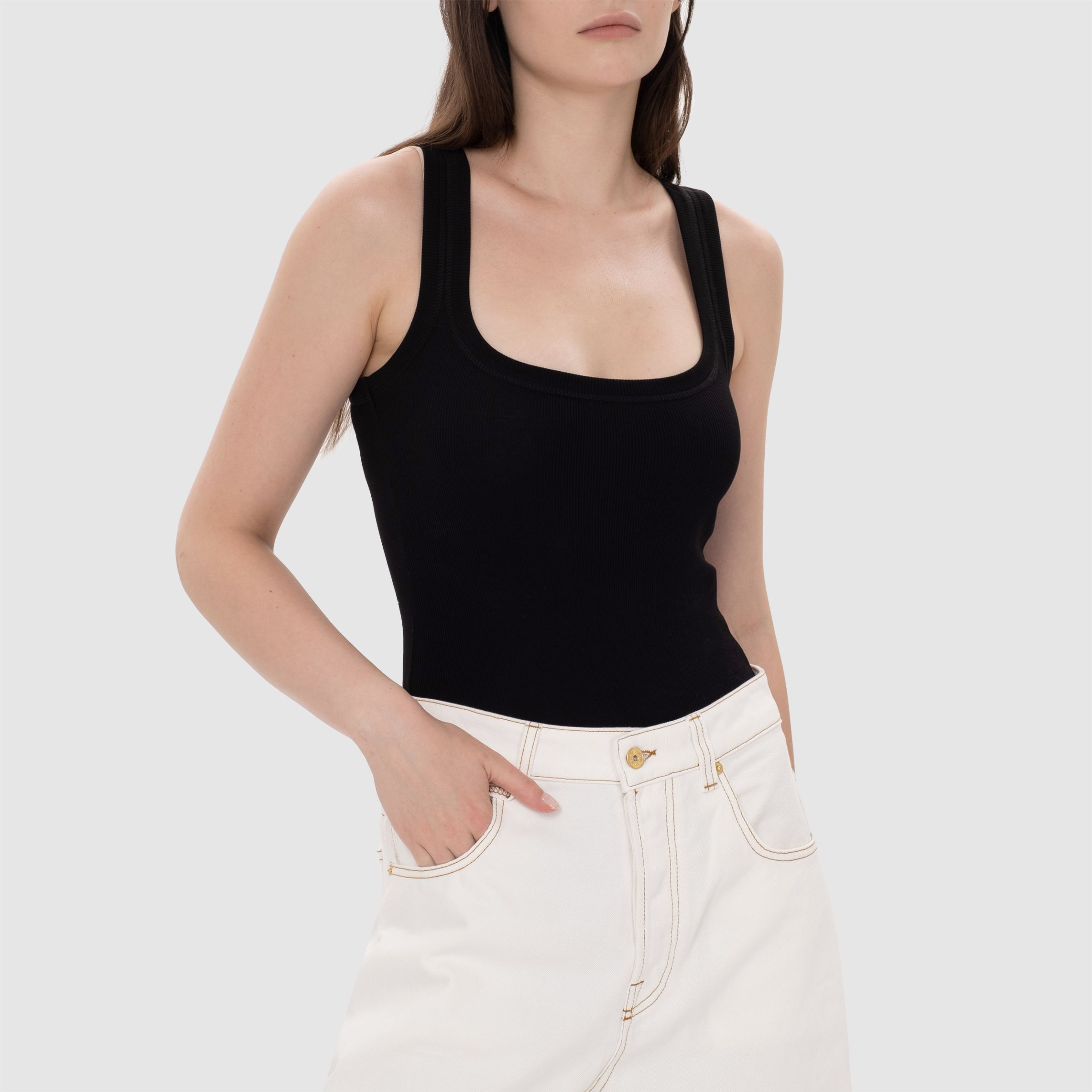 Боді Jacquemus чорне