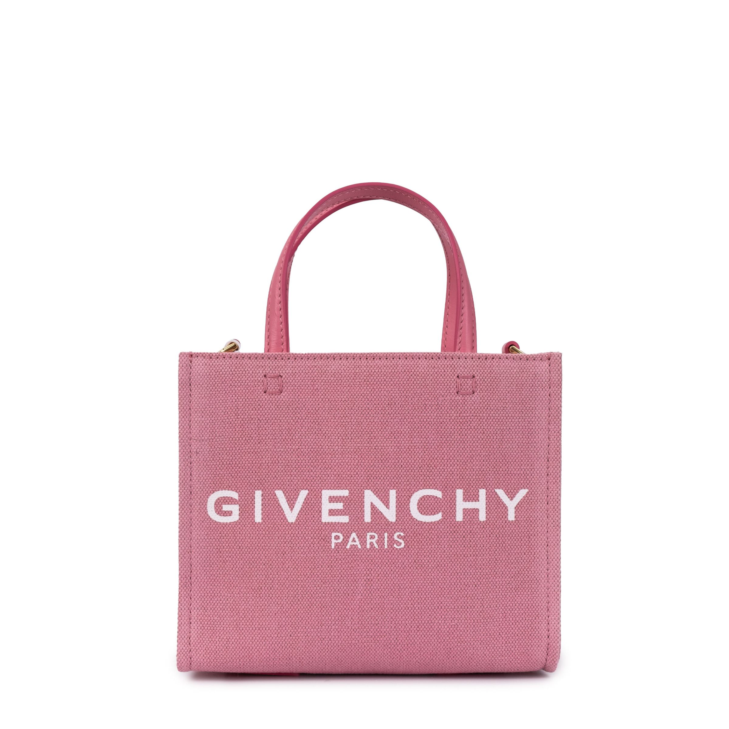 Сумка Givenchy Mini G Tote розовая