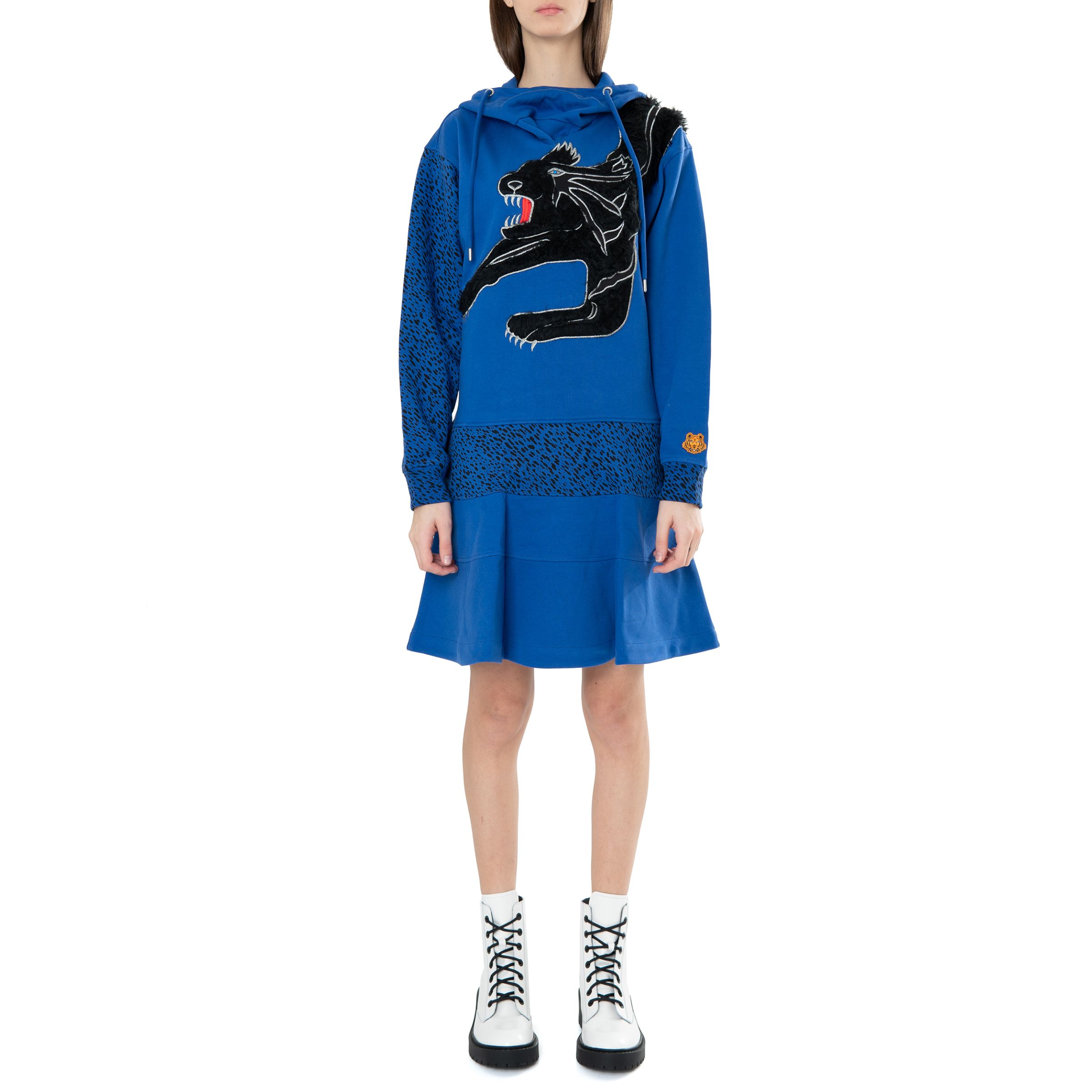 Платье Kenzo Black Puma синее
