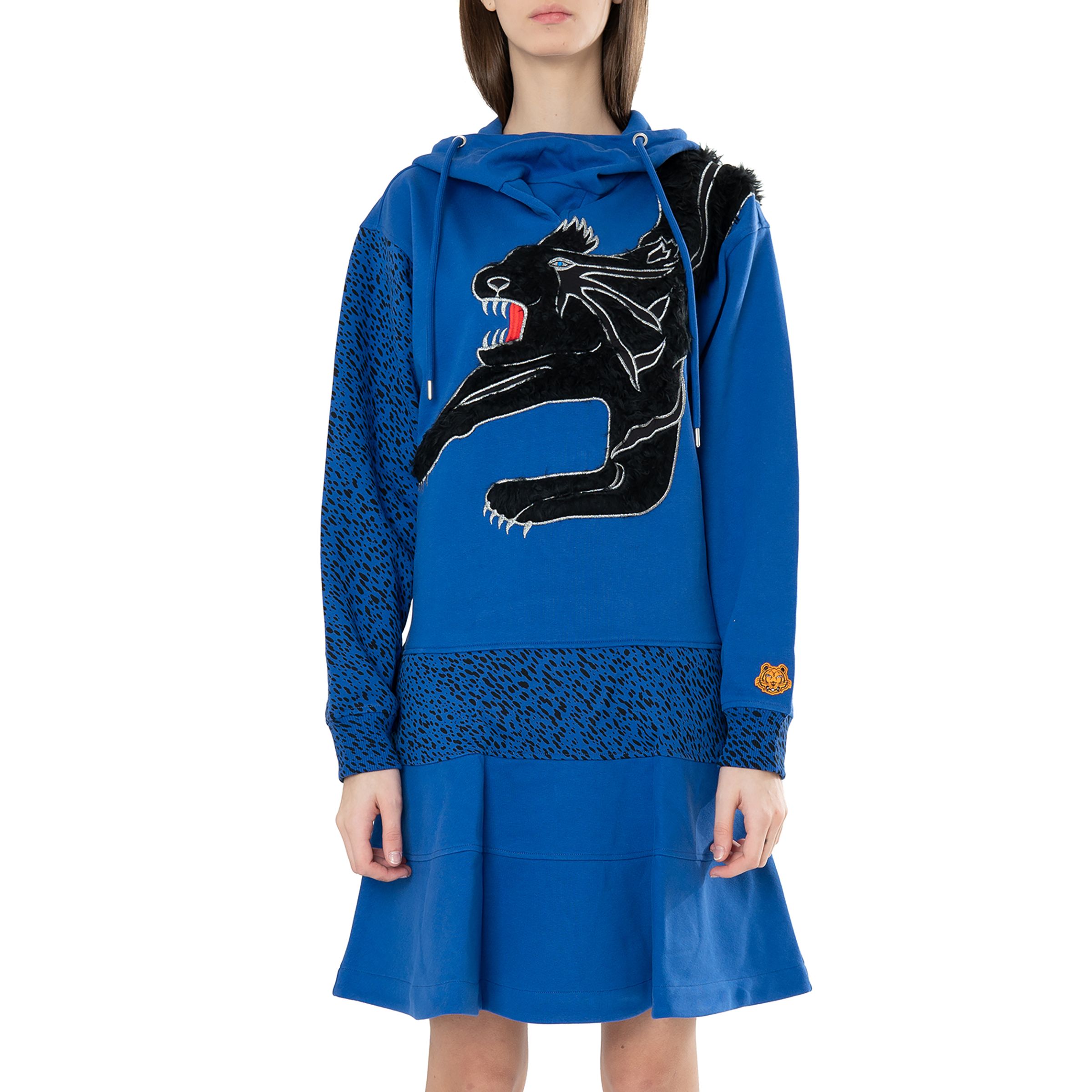 Платье Kenzo Black Puma синее